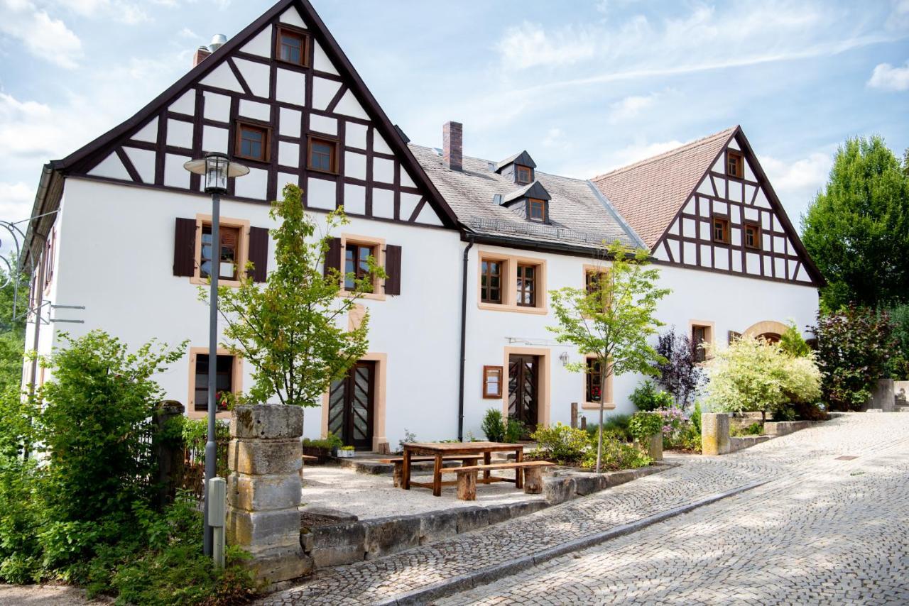 Gutshof Mengersdorf Hotel Mistelgau Luaran gambar