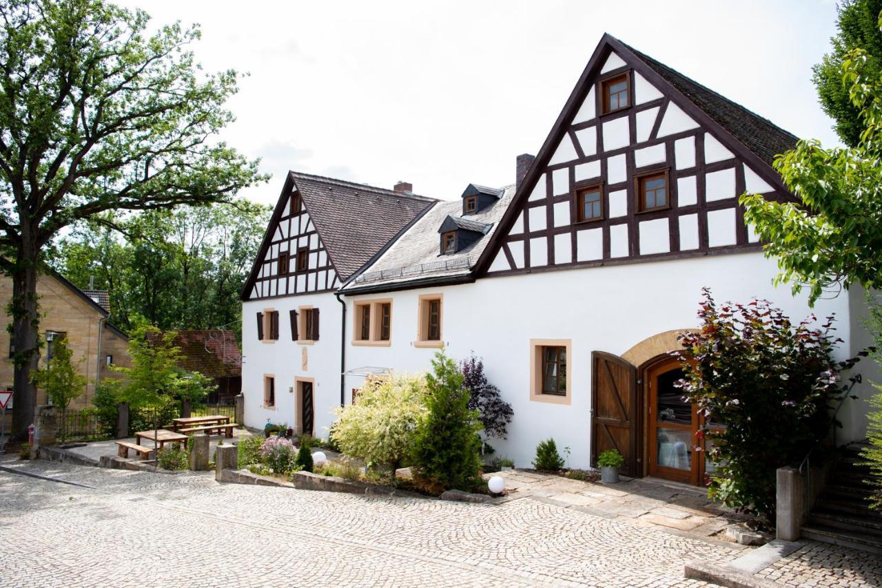 Gutshof Mengersdorf Hotel Mistelgau Luaran gambar