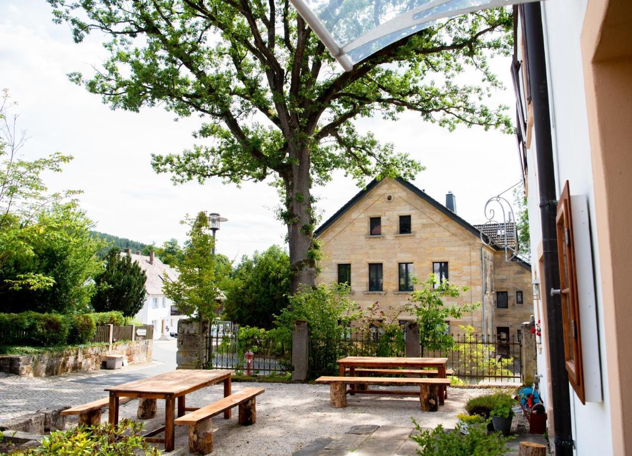 Gutshof Mengersdorf Hotel Mistelgau Luaran gambar